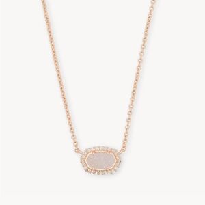 Kendra Scott Chelsea Pendant Necklace in Rose Gold